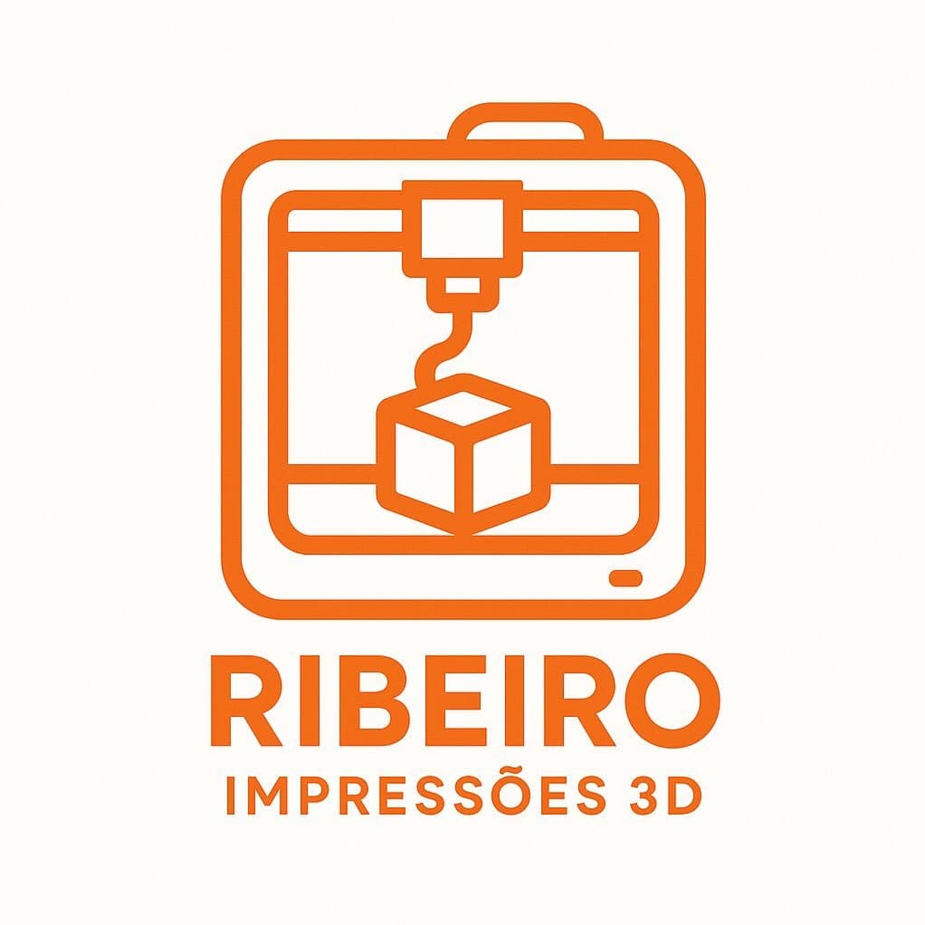 Logotipo Ribeiro Impressões 3D
